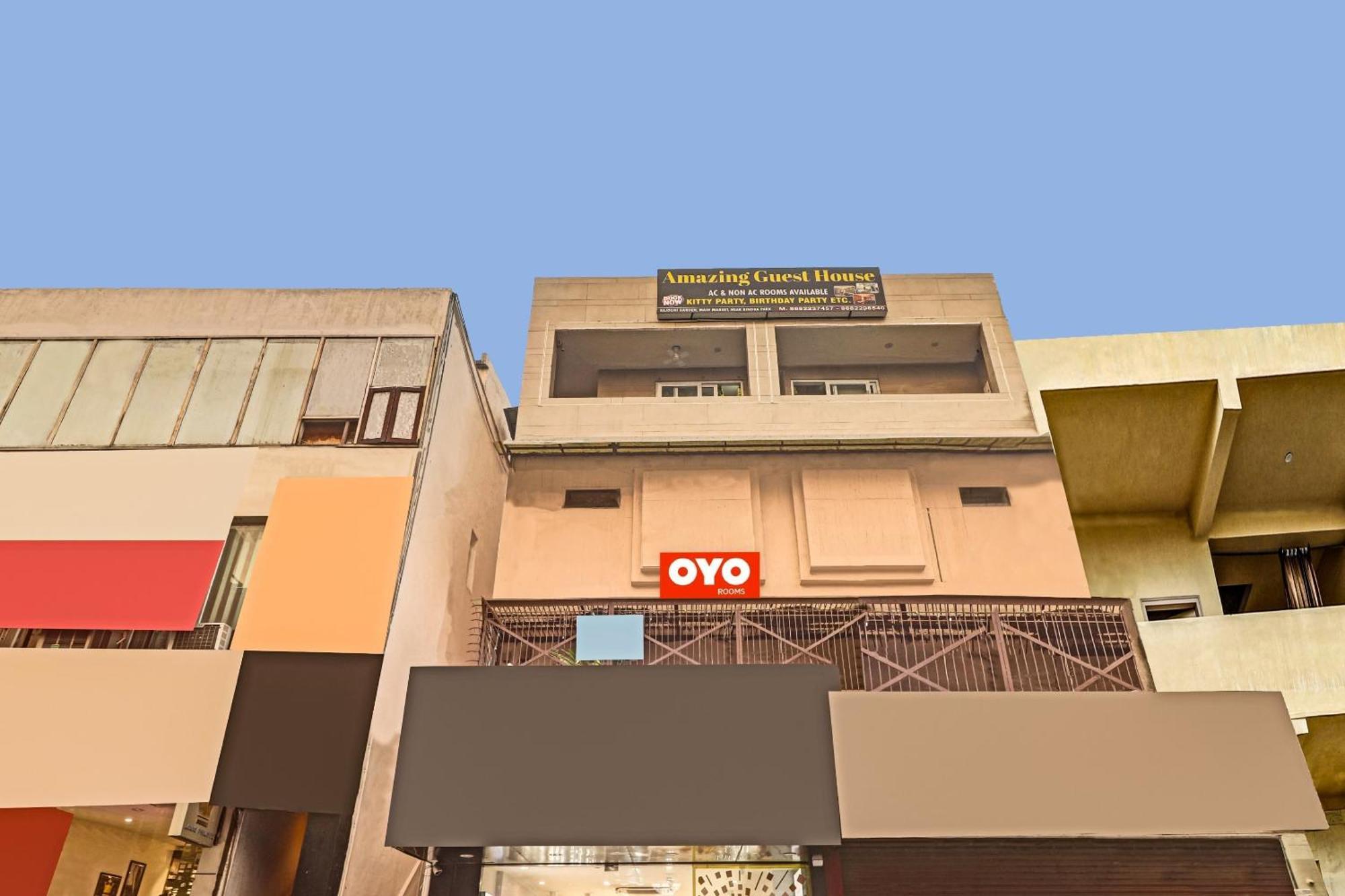Hotel O Amazing Guest House 新德里 外观 照片